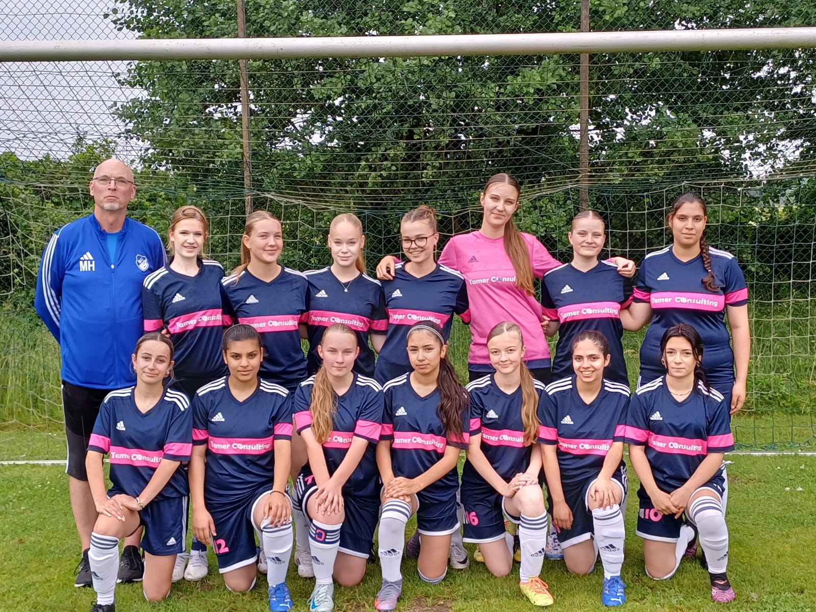 Mannschaftsfotos 1.B Juniorinnen Saison 2025/2026